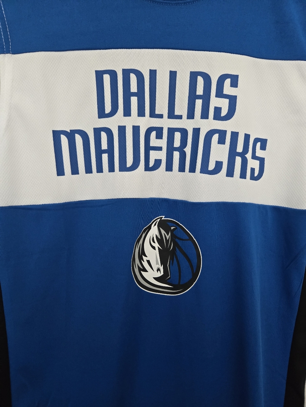 NBA Dallas Mavericks Sleeveless Jersey - Blue, White & Black, Mens Small - Picture 3 of 7